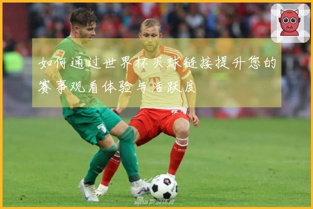 如何通过世界杯买球链接提升您的赛事观看体验与活跃度